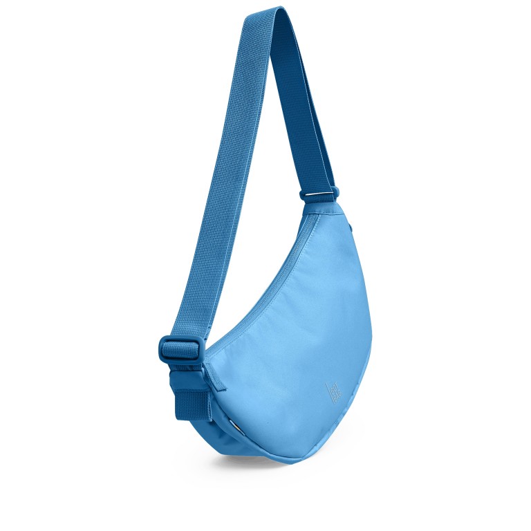 Umhängetasche Moon Bag Small Monochrome Aqua, Farbe: blau/petrol, Marke: Got Bag, EAN: 4262457056863, Abmessungen in cm: 32x18x9, Bild 2 von 6