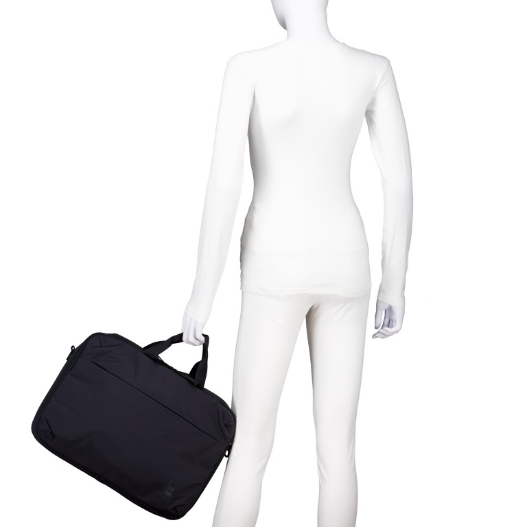 Notebooktasche Commuter Bag Monochrome Black, Farbe: schwarz, Marke: Got Bag, EAN: 4260483887338, Abmessungen in cm: 42x30x12, Bild 4 von 7
