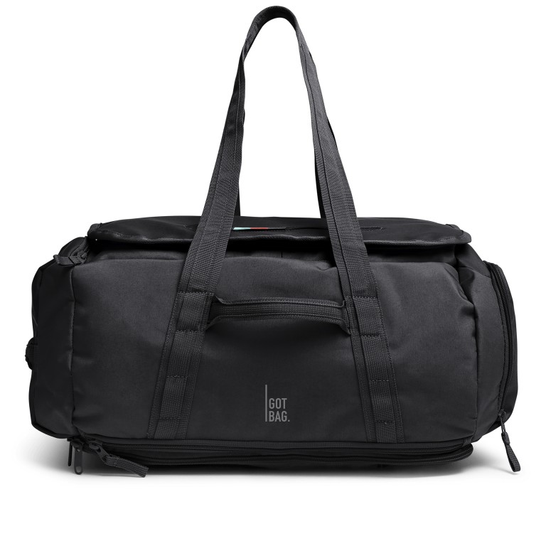 Reisetasche / Rucksack Duffle Pack Black, Farbe: schwarz, Marke: Got Bag, EAN: 4262457057679, Abmessungen in cm: 53x25x33, Bild 1 von 9