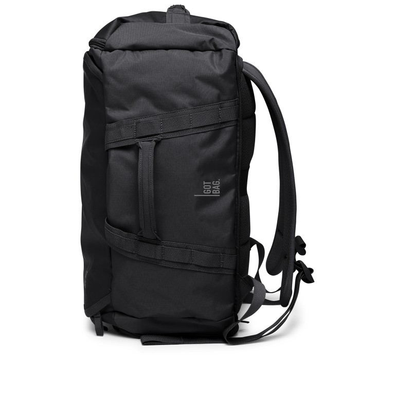 Reisetasche / Rucksack Duffle Pack Black, Farbe: schwarz, Marke: Got Bag, EAN: 4262457057679, Abmessungen in cm: 53x25x33, Bild 5 von 9