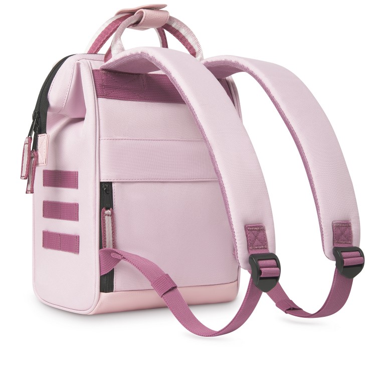 Rucksack Adventurer Small Assouan mit zwei auswechselbaren Vortaschen Rose, Farbe: rosa/pink, Marke: Cabaia, EAN: 3701328392644, Abmessungen in cm: 23x32x13, Bild 6 von 11