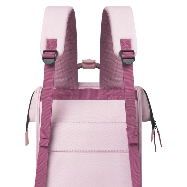Rucksack Adventurer Medium Assouan mit zwei auswechselbaren Vortaschen Rose, Farbe: rosa/pink, Marke: Cabaia, EAN: 3701328389637, Abmessungen in cm: 27x41x16, Bild 9 von 10