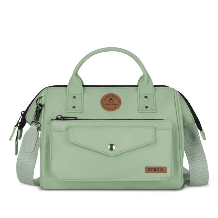 Umhängetasche Crossbody M Tampa mit austauschbarer Fronttasche Mint, Farbe: grün/oliv, Marke: Cabaia, EAN: 3667022013790, Abmessungen in cm: 26x20x14, Bild 1 von 6