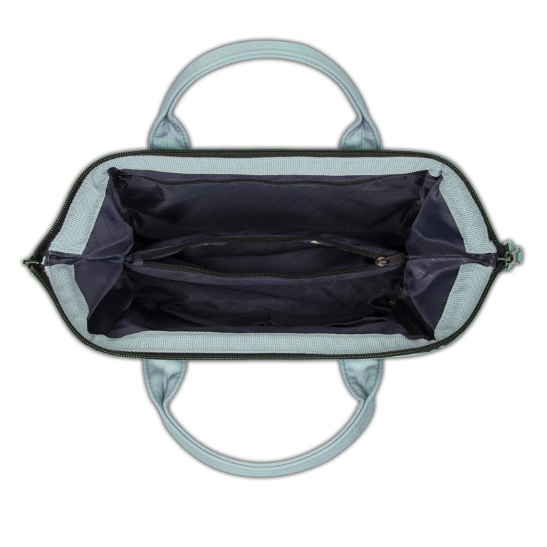 Umhängetasche Crossbody M Lecce mit austauschbarer Fronttasche Hellblau, Farbe: blau/petrol, Marke: Cabaia, EAN: 3667022013974, Abmessungen in cm: 26x20x14, Bild 2 von 6