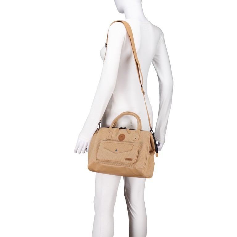 Umhängetasche Crossbody L Luxor Natur, Farbe: cognac, Marke: Cabaia, EAN: 3667022022167, Abmessungen in cm: 30x22x14, Bild 5 von 8