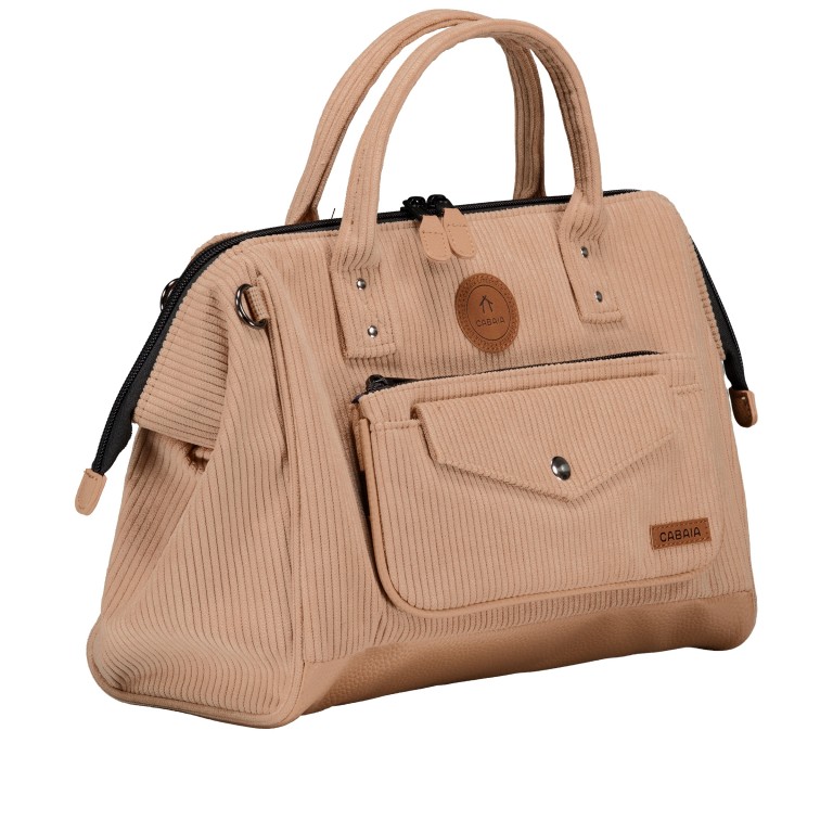 Umhängetasche Crossbody L Luxor Natur, Farbe: cognac, Marke: Cabaia, EAN: 3667022022167, Abmessungen in cm: 30x22x14, Bild 2 von 8