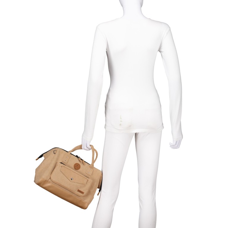 Umhängetasche Crossbody L Luxor Natur, Farbe: cognac, Marke: Cabaia, EAN: 3667022022167, Abmessungen in cm: 30x22x14, Bild 4 von 8