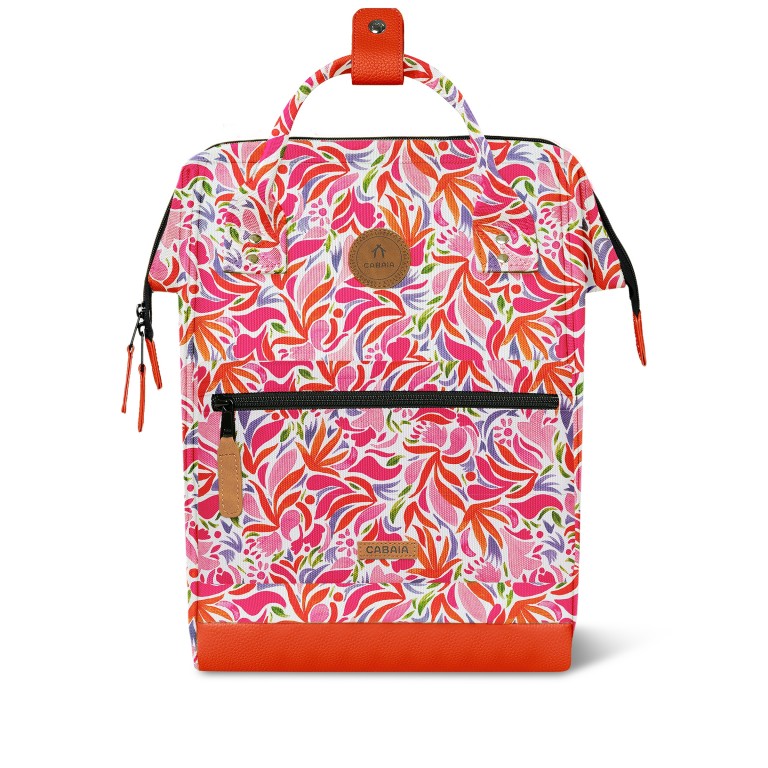 Rucksack Adventurer Medium Santorini Rot, Farbe: rot/weinrot, Marke: Cabaia, EAN: 3667022025380, Abmessungen in cm: 27x41x16, Bild 3 von 11