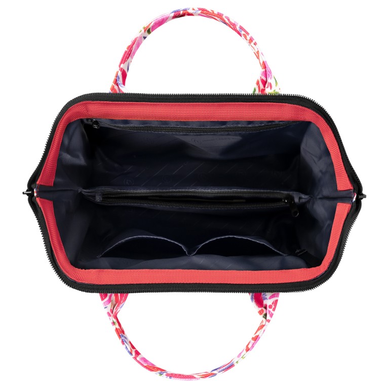 Umhängetasche Crossbody M Santorini mit austauschbarer Fronttasche Rot, Farbe: rot/weinrot, Marke: Cabaia, EAN: 3667022023768, Abmessungen in cm: 26x20x14, Bild 2 von 6