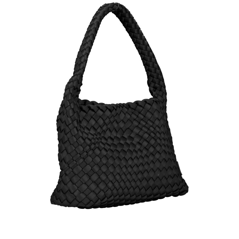Umhängetasche Ines mit herausnehmbarem Etui Schwarz, Farbe: schwarz, Marke: blingberlin, Abmessungen in cm: 24.5x17x9.5, Bild 3 von 9