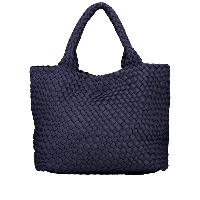 Handtasche Cleo mit herausnehmbarem Etui Nachtblau, Farbe: blau/petrol, Marke: blingberlin, Abmessungen in cm: 30x28.5x15, Bild 4 von 10