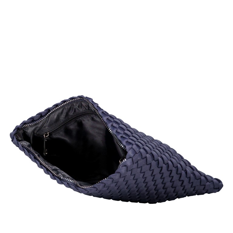 Handtasche Cleo mit herausnehmbarem Etui Nachtblau, Farbe: blau/petrol, Marke: blingberlin, Abmessungen in cm: 30x28.5x15, Bild 8 von 10