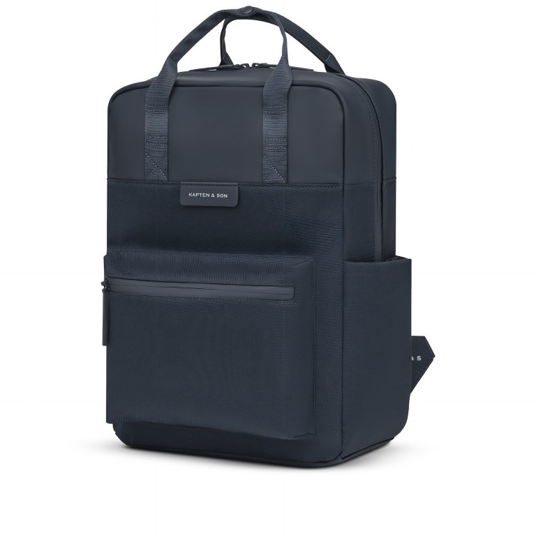 Rucksack Bergen Pro mit Laptopfach 15 Zoll Navy Blue, Farbe: blau/petrol, Marke: Kapten & Son, EAN: 4251145261306, Abmessungen in cm: 28x39x11.5, Bild 2 von 11