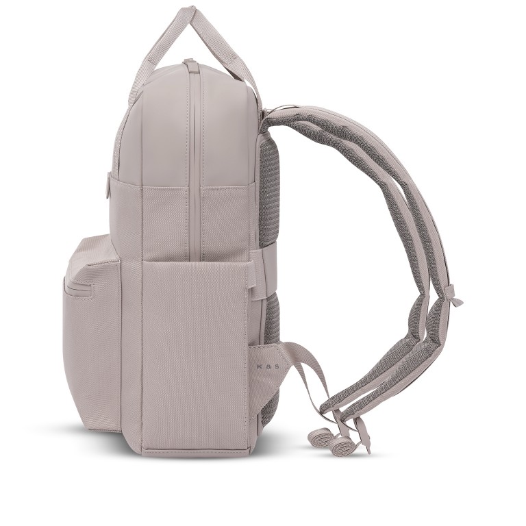 Rucksack Bergen Pro mit Laptopfach 15 Zoll Muted Rose, Farbe: rot/weinrot, Marke: Kapten & Son, EAN: 4251145262655, Abmessungen in cm: 28x39x11.5, Bild 3 von 11