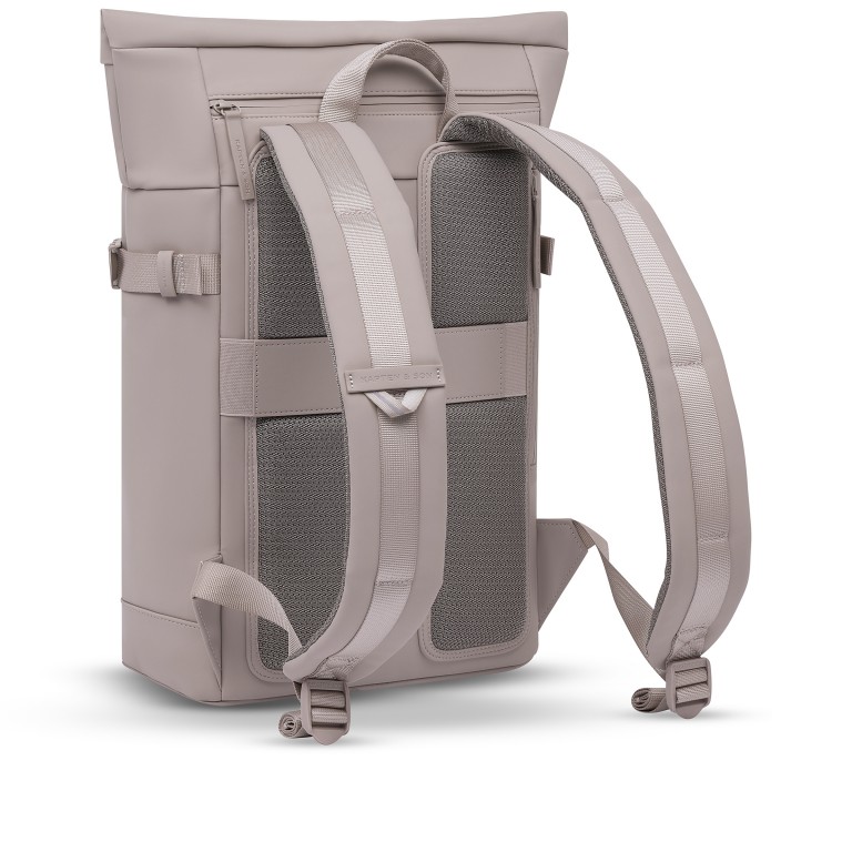 Rucksack Helsinki Muted Rose, Farbe: rot/weinrot, Marke: Kapten & Son, EAN: 4251145262662, Abmessungen in cm: 27x44.5x14, Bild 4 von 9