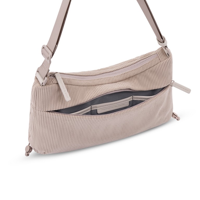 Umhängetasche Skara Small Cord Rose, Farbe: rosa/pink, Marke: Kapten & Son, EAN: 4251145258719, Abmessungen in cm: 34.5x22x5, Bild 8 von 9