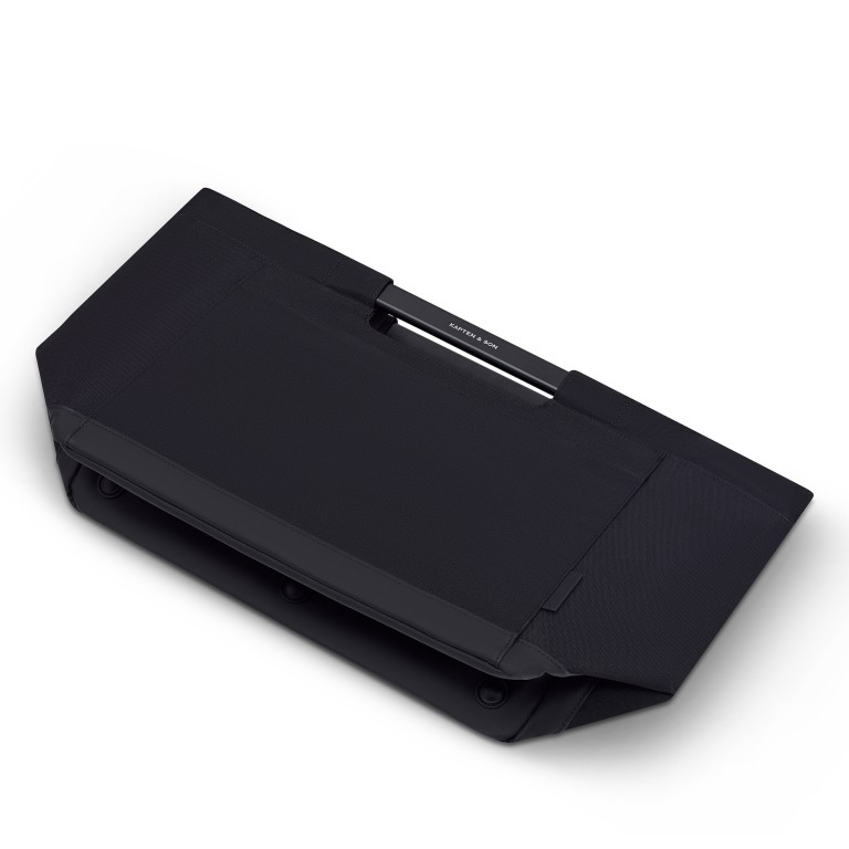 Einkaufstasche Vaasa All Black, Farbe: schwarz, Marke: Kapten & Son, EAN: 4251145264406, Abmessungen in cm: 48x30.5x28, Bild 7 von 7