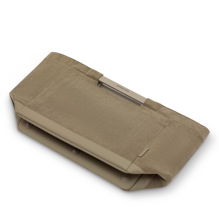 Einkaufstasche Vaasa Cord Dusty Khaki, Farbe: taupe/khaki, Marke: Kapten & Son, EAN: 4251145264437, Abmessungen in cm: 48x30.5x28, Bild 8 von 8