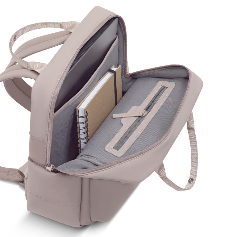 Rucksack Bergen Cloud mit Laptopfach 14 Zoll Muted Rose, Farbe: rot/weinrot, Marke: Kapten & Son, EAN: 4251145264253, Abmessungen in cm: 28x39x11.5, Bild 7 von 8