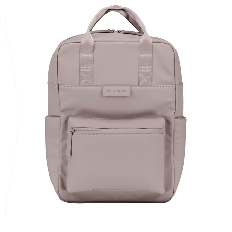 Rucksack Bergen Pro Full PU mit Laptopfach 15.6 Zoll Muted Rose, Farbe: rot/weinrot, Marke: Kapten & Son, EAN: 4251145264697, Abmessungen in cm: 28x39x11.5, Bild 1 von 9