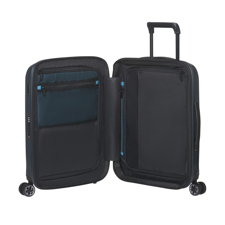 Koffer Nexis Spinner 55 expandable Deep Petrol, Farbe: blau/petrol, Marke: Samsonite, EAN: 5400520379610, Abmessungen in cm: 40x55x20, Bild 8 von 17