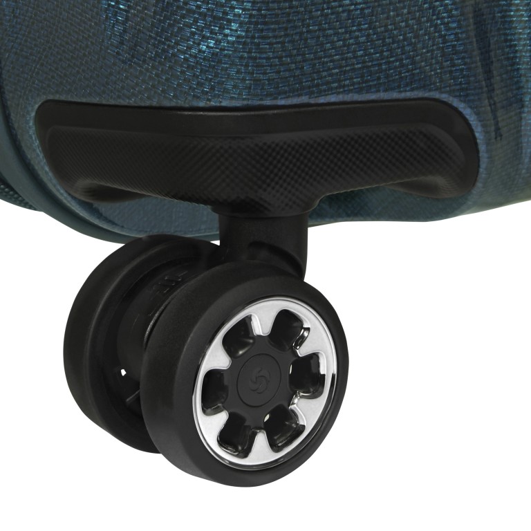 Koffer Nexis Spinner 55 expandable Deep Petrol, Farbe: blau/petrol, Marke: Samsonite, EAN: 5400520379610, Abmessungen in cm: 40x55x20, Bild 15 von 17