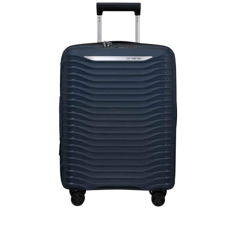 Koffer Upscape Spinner 55 expandable Blue Nights, Farbe: blau/petrol, Marke: Samsonite, EAN: 5400520398710, Abmessungen in cm: 40x55x20, Bild 13 von 13