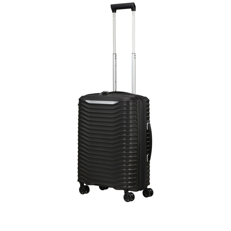 Koffer Upscape Spinner 55 expandable Black, Farbe: schwarz, Marke: Samsonite, Abmessungen in cm: 40x55x20, Bild 7 von 13