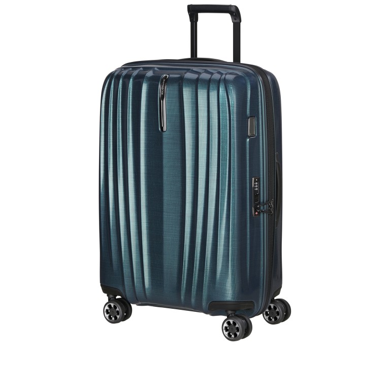 Koffer Nexis Spinner 70 expandable Deep Petrol, Farbe: blau/petrol, Marke: Samsonite, EAN: 5400520380036, Abmessungen in cm: 48x70x27, Bild 2 von 17
