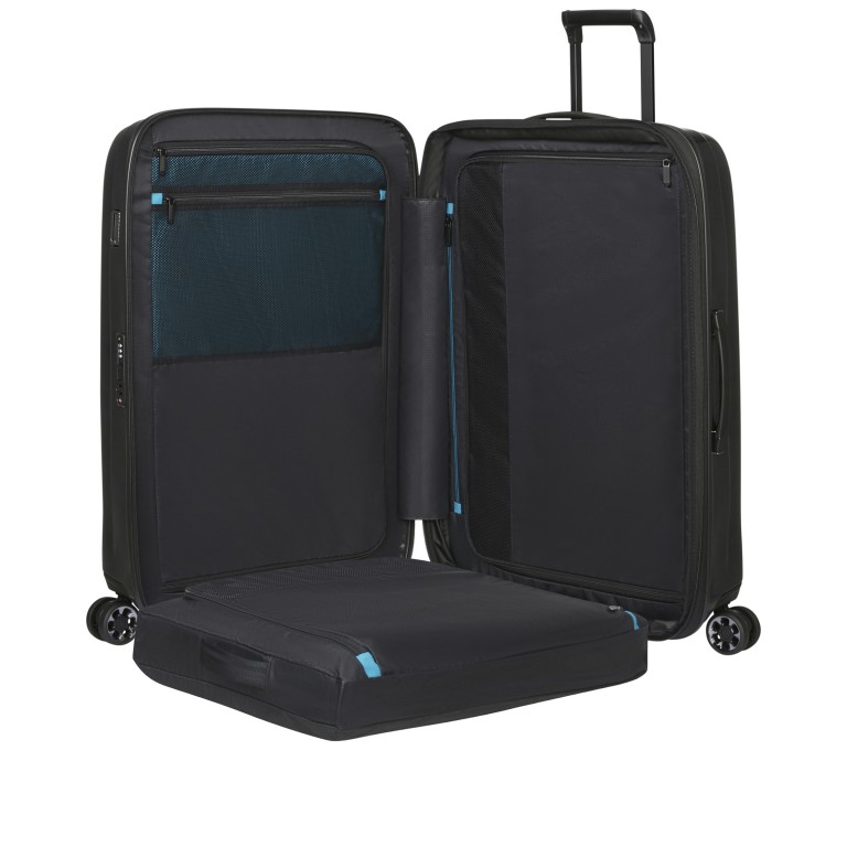 Koffer Nexis Spinner 70 expandable Deep Petrol, Farbe: blau/petrol, Marke: Samsonite, EAN: 5400520380036, Abmessungen in cm: 48x70x27, Bild 10 von 17