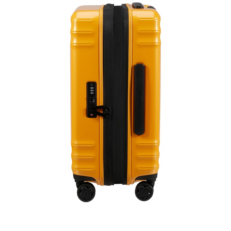Koffer Lin'Air Spinner 55 expandable Metallic Mango, Farbe: gelb, Marke: Samsonite, EAN: 5400520410146, Abmessungen in cm: 40x55x20, Bild 5 von 14