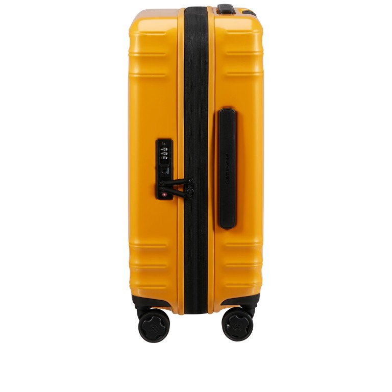 Koffer Lin'Air Spinner 55 expandable Metallic Mango, Farbe: gelb, Marke: Samsonite, EAN: 5400520410146, Abmessungen in cm: 40x55x20, Bild 4 von 14