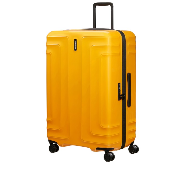 Koffer Lin'Air Spinner 77 expandable Metallic Mango, Farbe: gelb, Marke: Samsonite, EAN: 5400520410207, Abmessungen in cm: 50x77x31, Bild 3 von 13