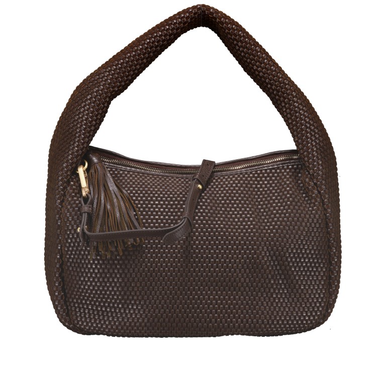 Umhängetasche Fashion-Lights Bellina FL-14087 Chocolate Brown, Farbe: braun, Marke: Harbour 2nd, EAN: 4046478092099, Abmessungen in cm: 36x36x15, Bild 1 von 7