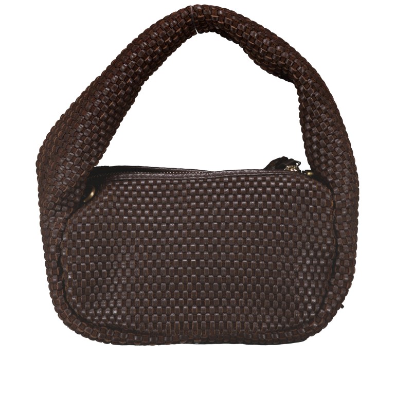 Umhängetasche Fashion-Lights Fiorina FL-14088 Chocolate Brown, Farbe: braun, Marke: Harbour 2nd, EAN: 4046478092136, Abmessungen in cm: 23x25x11, Bild 3 von 7
