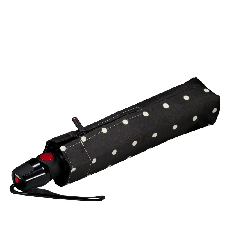Schirm Knirps T.200 Kelly Black, Farbe: schwarz, Marke: Knirps, EAN: 9003034301472, Bild 1 von 2