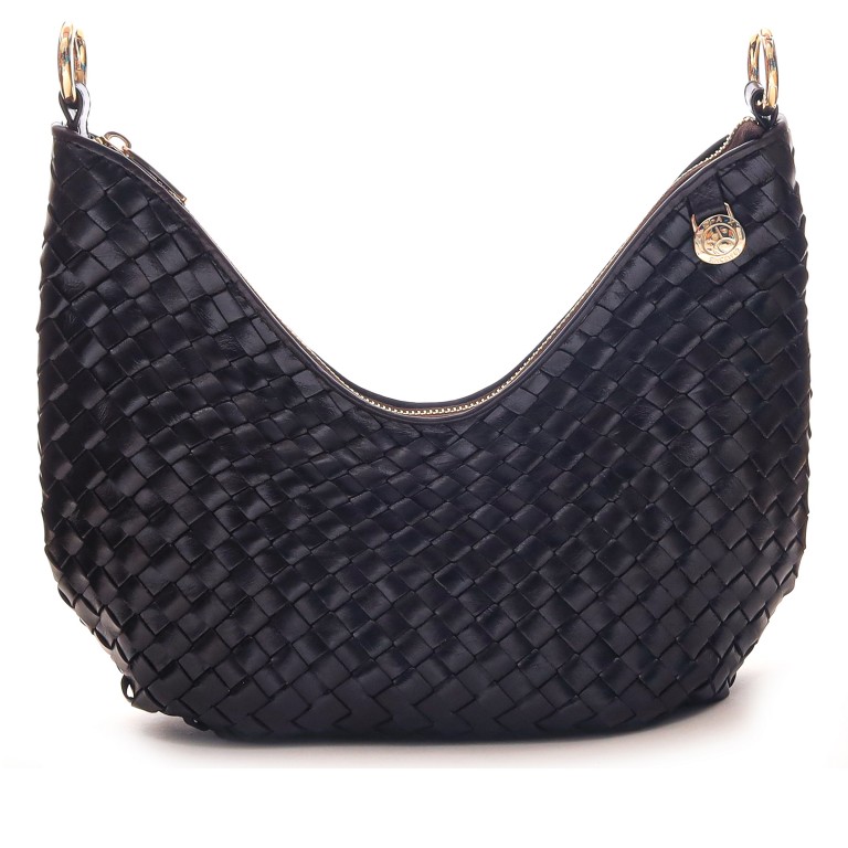 Beuteltasche Salerno Mona Dark Brown, Farbe: braun, Marke: Adax, EAN: 5705483274591, Abmessungen in cm: 30.5x26.5x6, Bild 3 von 8