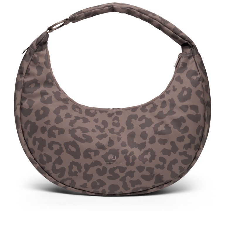 Beuteltasche Halfmoon Bag Lou Large mit Gurtverlängerung Brown Leo, Farbe: braun, Marke: Johnny Urban, EAN: 4070402003448, Abmessungen in cm: 43x21x14, Bild 2 von 12