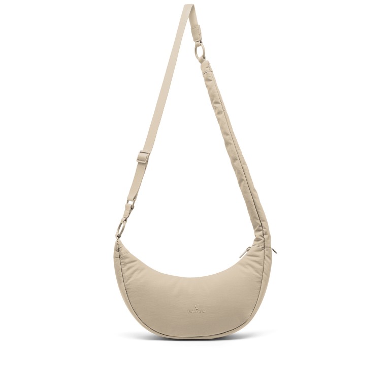 Beuteltasche Halfmoon Bag Lou Medium mit Gurtverlängerung Beige, Farbe: beige, Marke: Johnny Urban, EAN: 4070402000928, Abmessungen in cm: 35x15x10, Bild 2 von 10