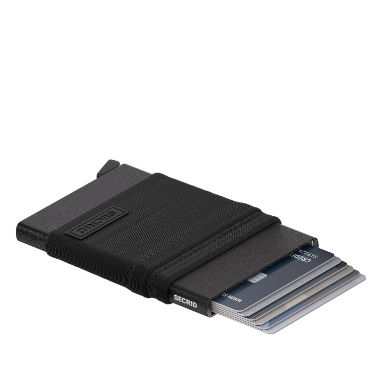 Geldbörse Flexwallet mit RFID-Schutz Black, Farbe: schwarz, Marke: Secrid, EAN: 8721077501352, Abmessungen in cm: 6.3x10.2x1.1, Bild 1 von 6