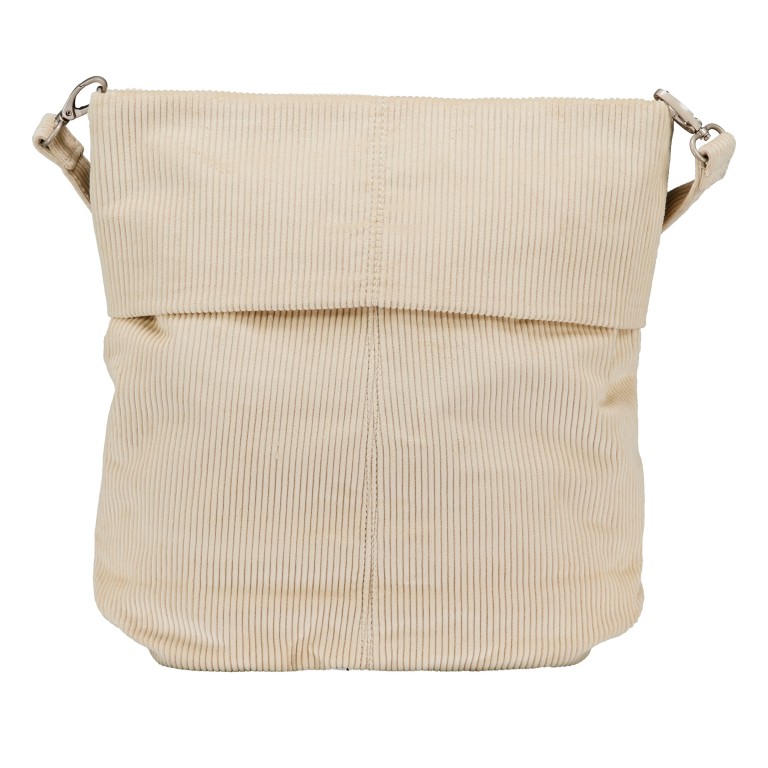 Umhängetasche Mademoiselle M12 Cord Creme, Farbe: beige, Marke: Zwei, EAN: 4250257942172, Abmessungen in cm: 31x32x13, Bild 3 von 7