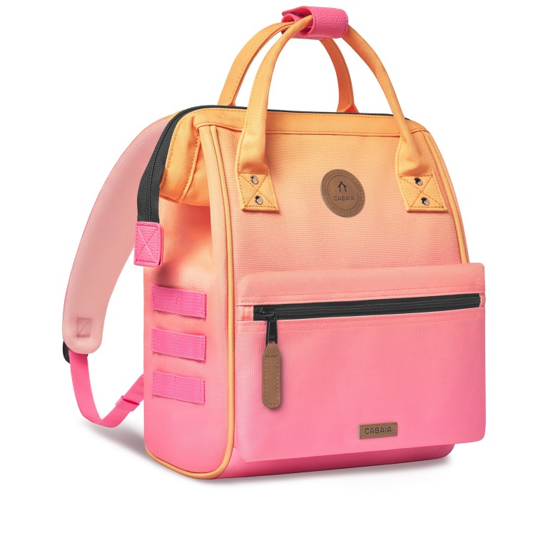 Rucksack Adventurer Small Cabourg mit zwei auswechselbaren Vortaschen Bunt, Farbe: bunt, Marke: Cabaia, EAN: 3667022008567, Abmessungen in cm: 23x32x13, Bild 4 von 10