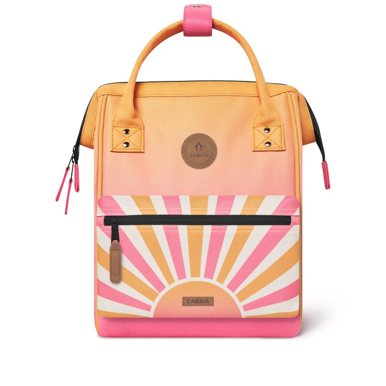 Rucksack Adventurer Small Cabourg mit zwei auswechselbaren Vortaschen Bunt, Farbe: bunt, Marke: Cabaia, EAN: 3667022008567, Abmessungen in cm: 23x32x13, Bild 2 von 10