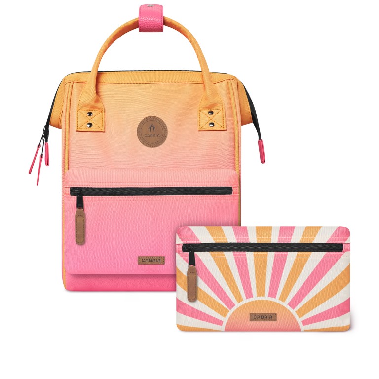 Rucksack Adventurer Small Cabourg mit zwei auswechselbaren Vortaschen Bunt, Farbe: bunt, Marke: Cabaia, EAN: 3667022008567, Abmessungen in cm: 23x32x13, Bild 1 von 10