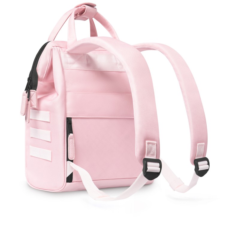 Rucksack Adventurer Small Ouidah mit zwei auswechselbaren Vortaschen Rosa, Farbe: rosa/pink, Marke: Cabaia, EAN: 3667022007843, Abmessungen in cm: 23x32x13, Bild 6 von 10