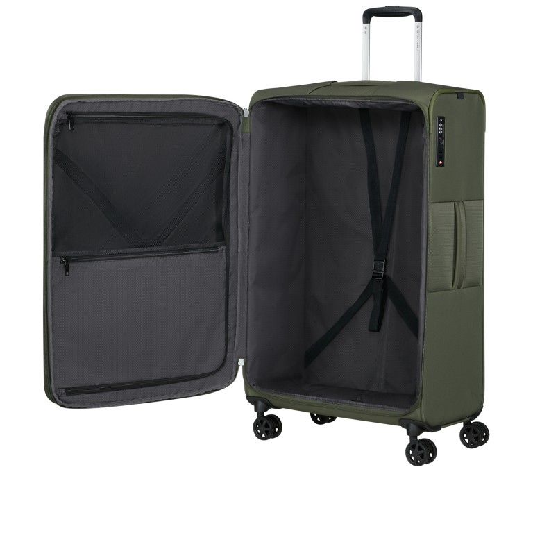 Koffer Gotwist Spinner 78 expandable Dark Green, Farbe: grün/oliv, Marke: Samsonite, EAN: 5400520406156, Abmessungen in cm: 48x78x31, Bild 8 von 14