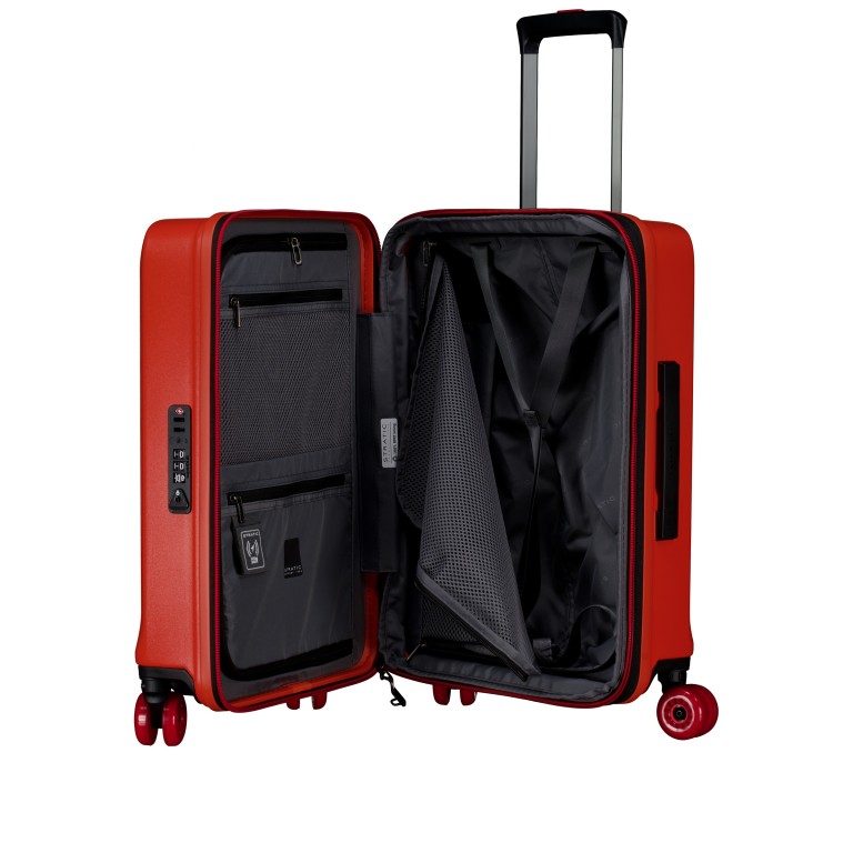 Koffer Buzz erweiterbar Größe S Rosso Clay, Farbe: orange, Marke: Stratic, EAN: 4001807909318, Abmessungen in cm: 39.5x54.5x22.5, Bild 9 von 10