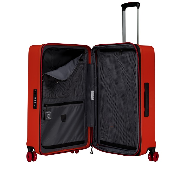 Koffer Buzz erweiterbar Größe M Rosso Clay, Farbe: orange, Marke: Stratic, EAN: 4001807909356, Abmessungen in cm: 45.5x65x26.5, Bild 8 von 9
