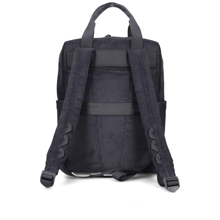 Rucksack Lou LUR130 Cord Polar, Farbe: grau, Marke: Zwei, EAN: 4250257942400, Abmessungen in cm: 26x39x11, Bild 4 von 5