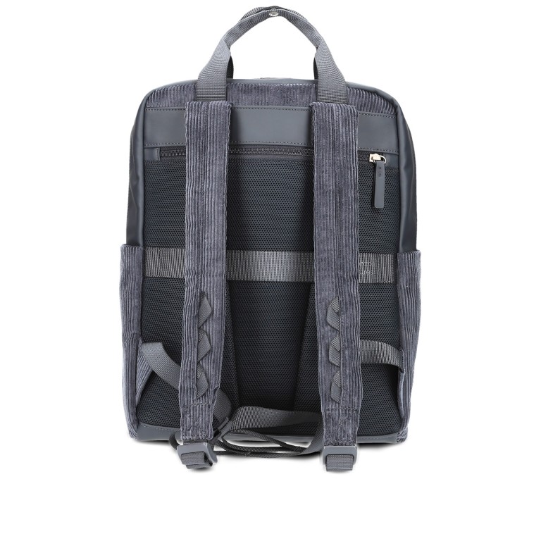 Rucksack Lou LUR160 Cord Polar, Farbe: grau, Marke: Zwei, EAN: 4250257942417, Abmessungen in cm: 29x40x16, Bild 4 von 5